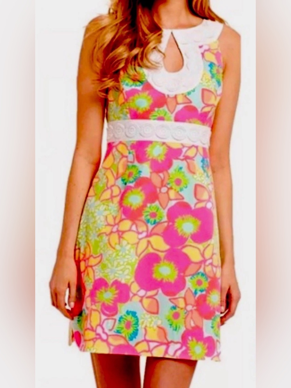 Lilly Pulitzer bright multi colored sundress